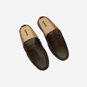 Holy Men’s Premium Half Shoe – Formal Mule Loafer Slip-On for Office & Events