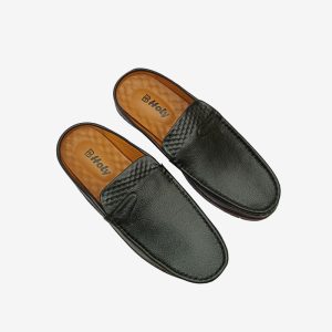 Holy Men's Black Half Shoe – Stylish & Comfortable