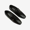 Men’s premium black formal leather loafer shoe by HOLY brand