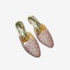 HOLY kids crystal mule sandal with supportive instep strap and cushioned footbed.