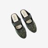 HOLY kids crystal mule sandal with supportive instep strap and cushioned footbed.