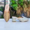 Holy Glam Stone Heel – stylish women's heel with stone design for weddings & parties
