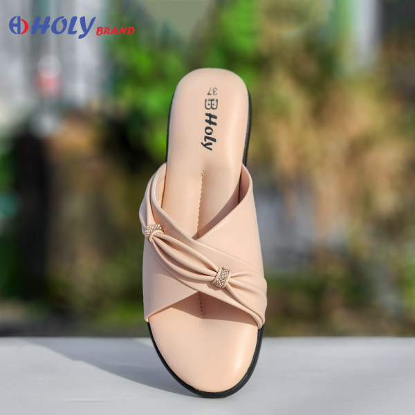 Holy Brand ক্রস-স্ট্র্যাপ Heel Sandal