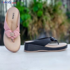 Holy women’s stylish sandal with butterfly design – comfortable daily wear sandal in Dhaka