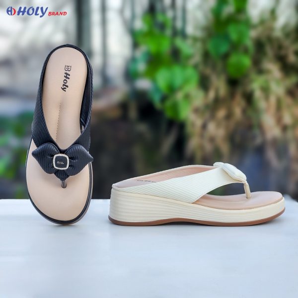 Holy women’s stylish sandal with butterfly design – comfortable daily wear sandal in Dhaka