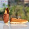 Holy Brand Men’s Premium Brown Leather Loafer Shoe – Stylish and Comfortable in Bangladesh