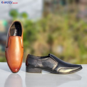 Holy Brand Men’s Premium Formal Shoe – Brown Elegant Loafer Bangladesh