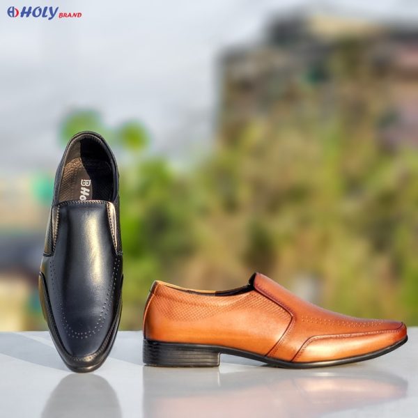 Holy Brand Men’s Premium Formal Shoe – Brown Elegant Loafer Bangladesh