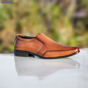 Holy Brand Men’s Premium Formal Shoe – Brown Elegant Loafer Bangladesh