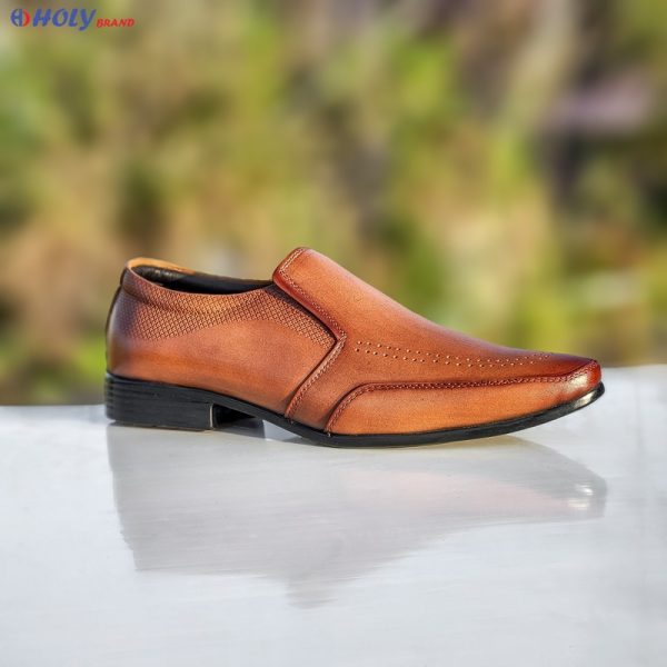 Holy Brand Men’s Premium Formal Shoe – Brown Elegant Loafer Bangladesh